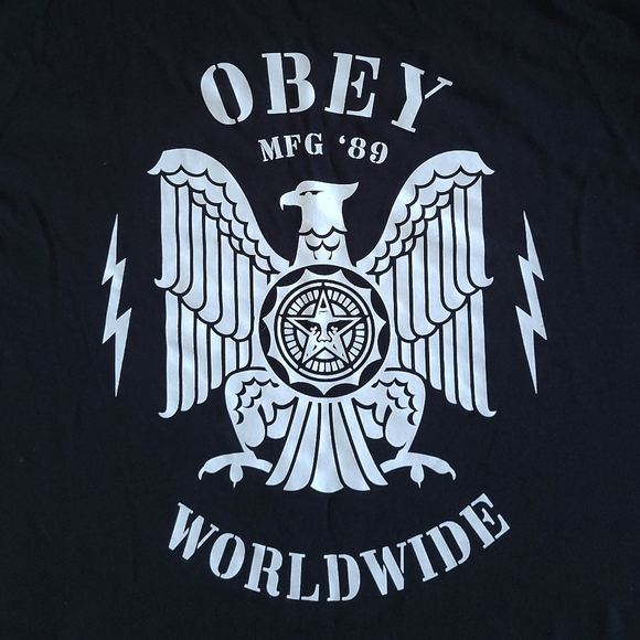 ✨️HP✨️ Obey Worldwide🌎 Graphic Tee👕 - NWOT - Picture 3 of 10